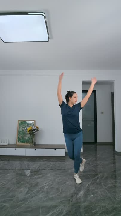 RUYI TAICHI instructor in a flowing movement